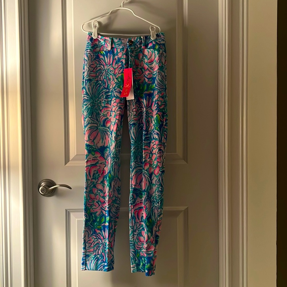 Lilly Pulitzer Kelly High Rise Knit Skinny Pant, 00